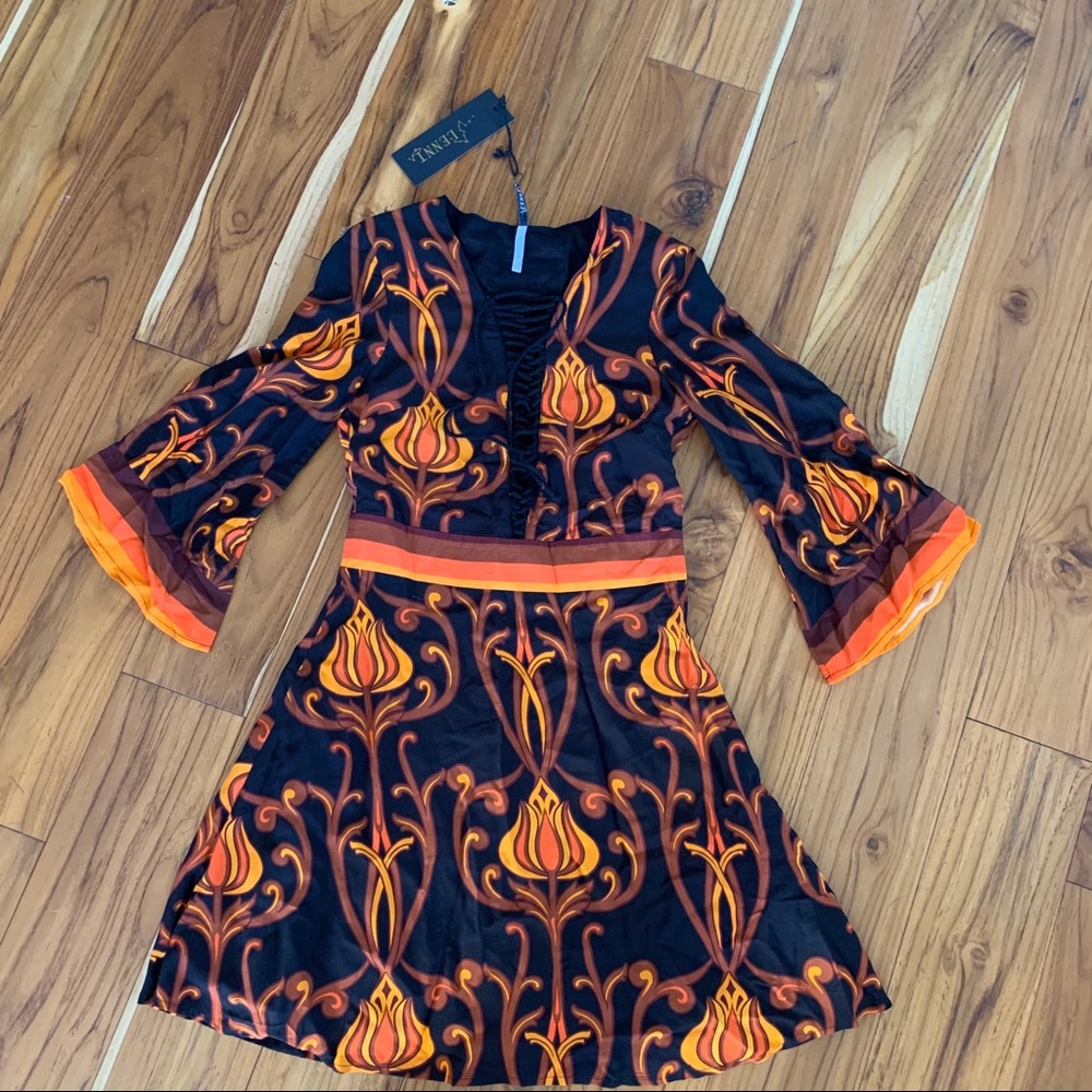 Lenni the Label Revolution Deco Retro Flare Dress